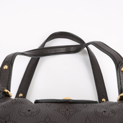 Louis Vuitton Monogram Mahina Leather Lunar GM Handbag in Brown M97052