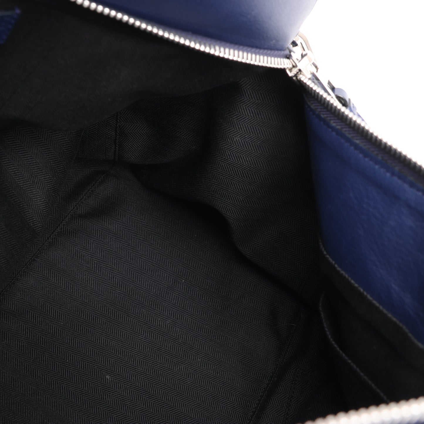 LOEWE Puzzle – Große 2-Wege-Handtasche aus Leder in Marineblau