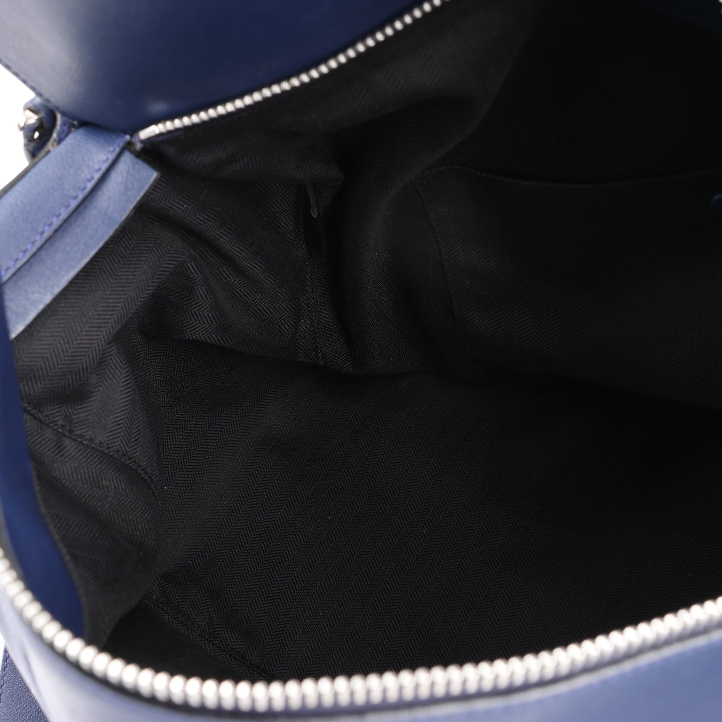 LOEWE Puzzle – Große 2-Wege-Handtasche aus Leder in Marineblau