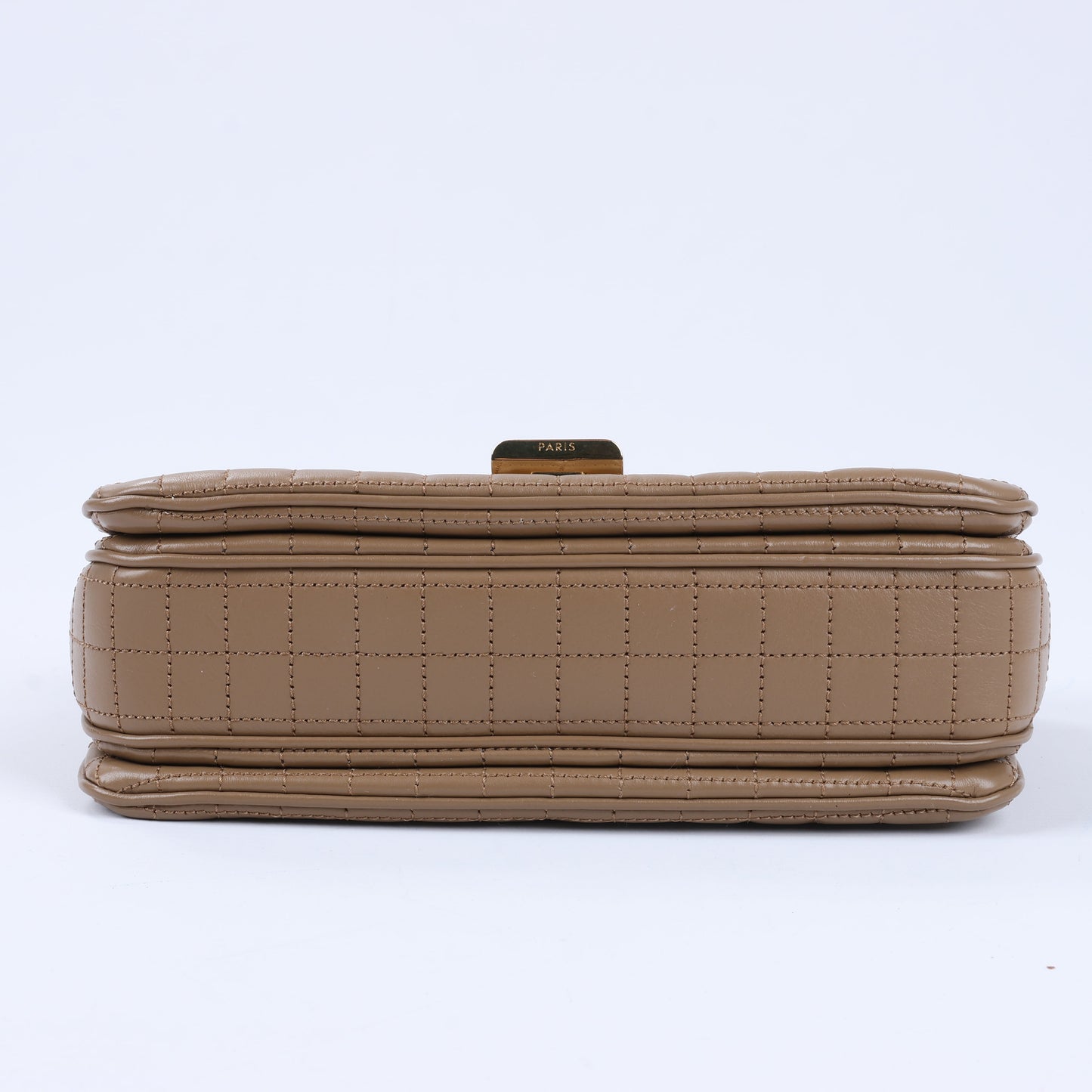 Sac à bandoulière en cuir Celine C Sées Medium Noir × Marron