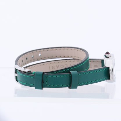 Montre Bulgari Serpenti SPS27 1NJ2IT SS et cuir QZ cadran noir