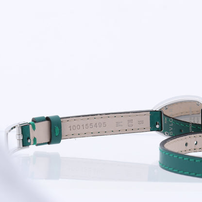 Montre Bulgari Serpenti SPS27 1NJ2IT SS et cuir QZ cadran noir