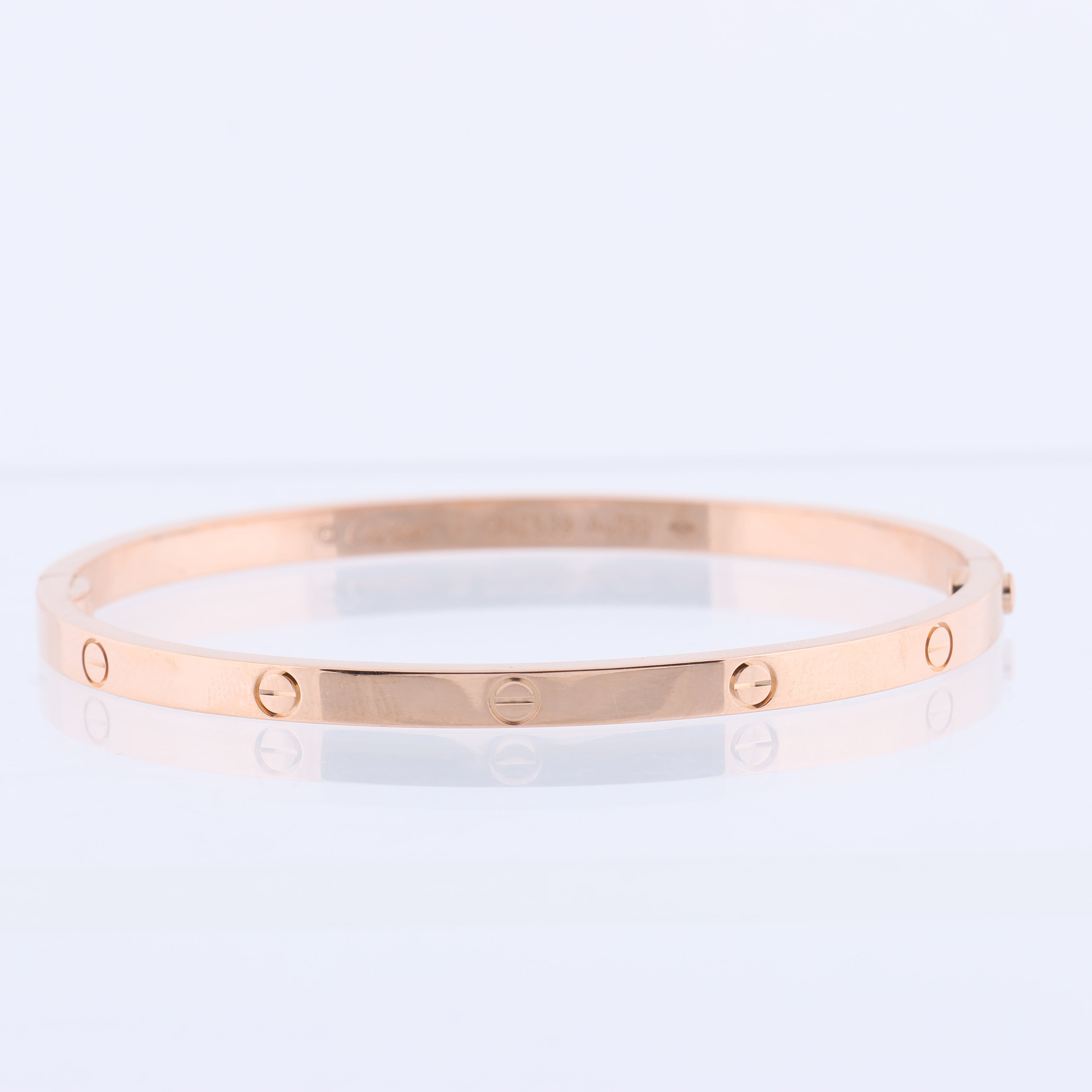 Cartier Love SM Bracelet 750(PG) 16.8g 16