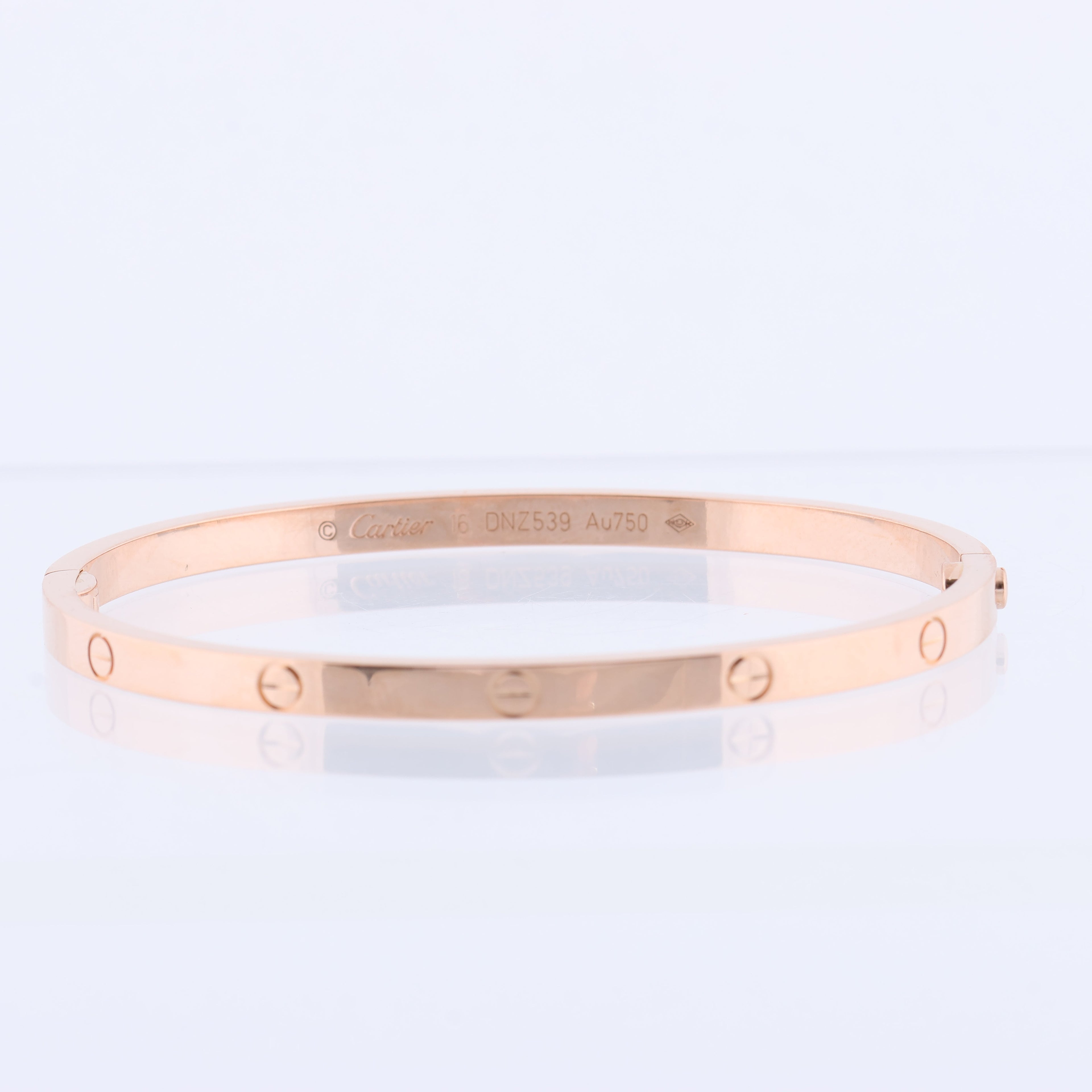 Cartier Love SM Bracelet 750(PG) 16.8g 16