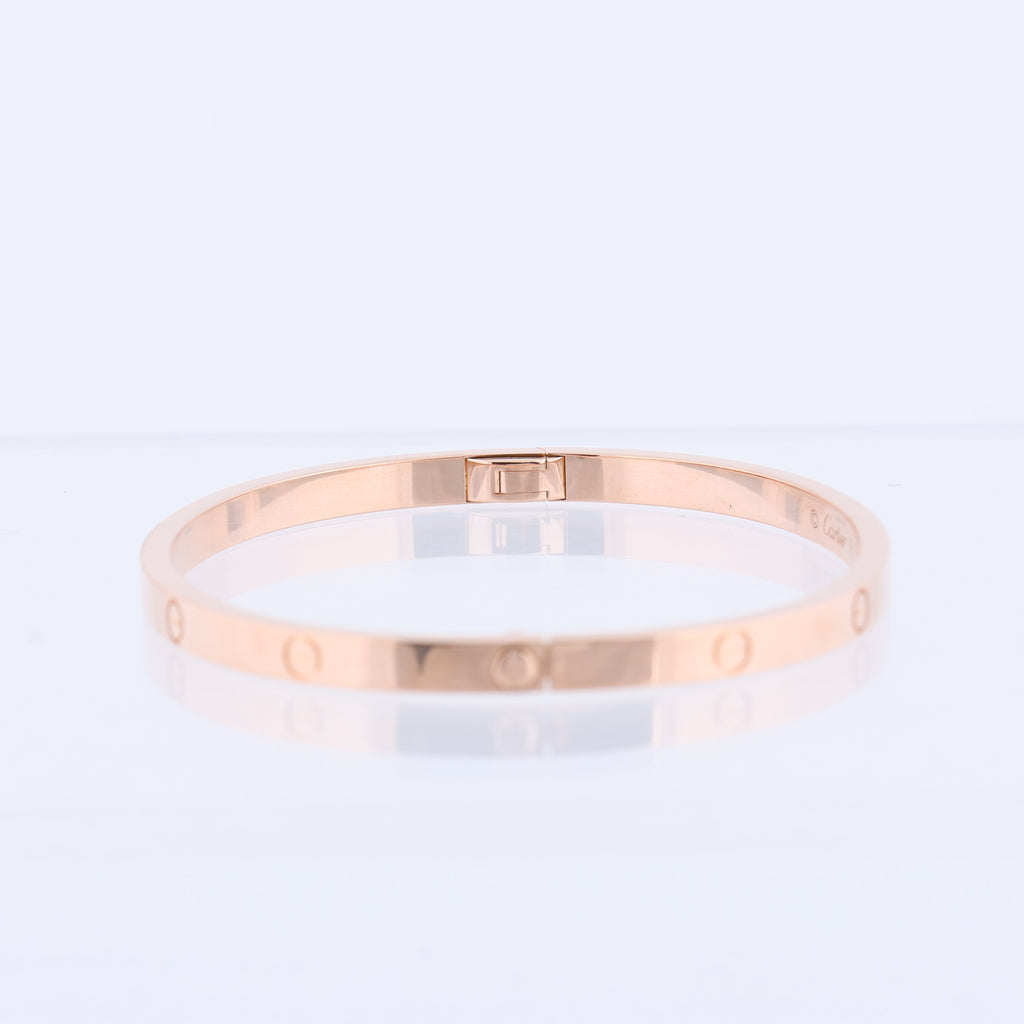 Cartier Love SM Bracelet 750(PG) 16.8g 16