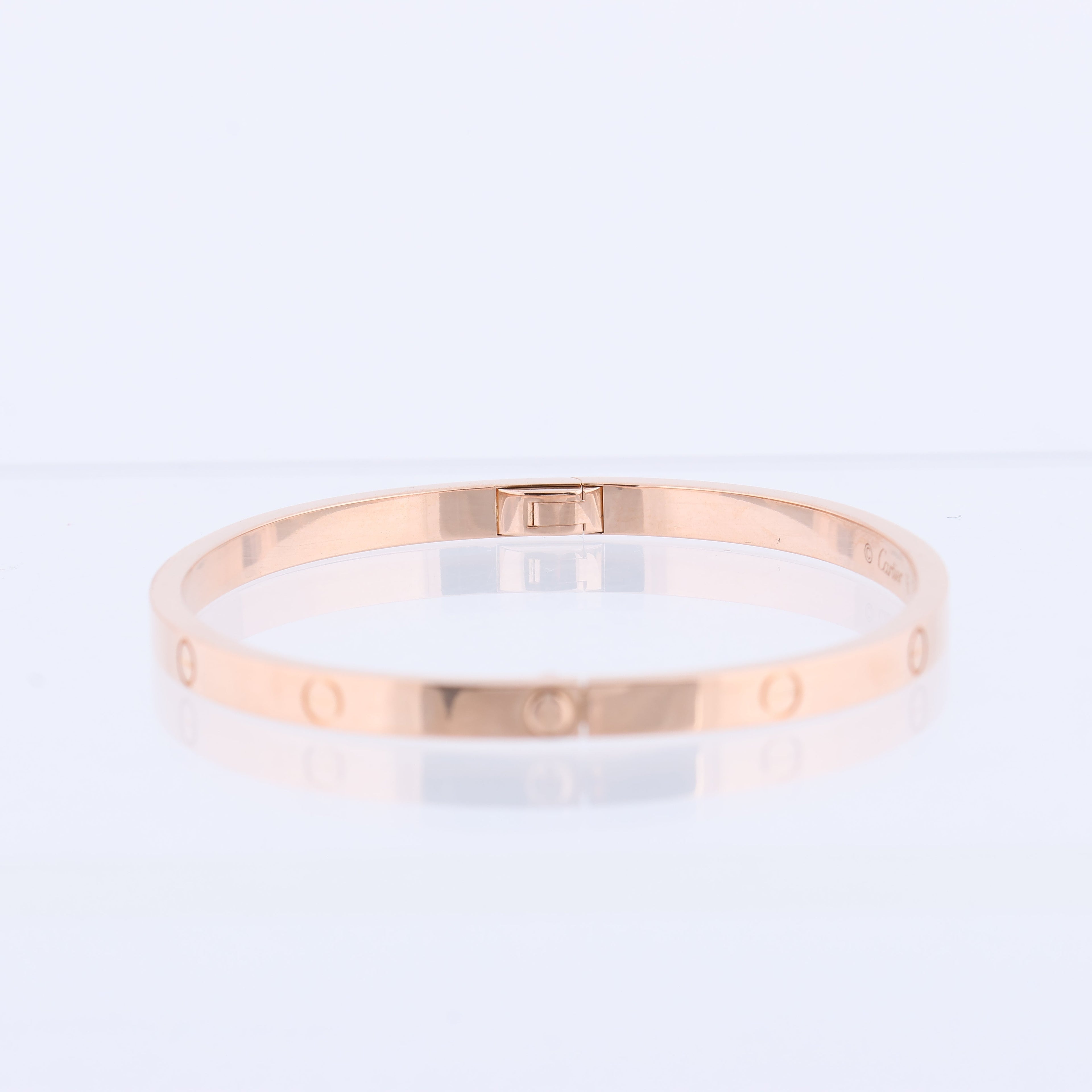 Cartier Love SM Bracelet 750(PG) 16.8g 16
