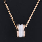 Bvlgari B.Zero 1 Necklace 750 (PG) × Ceramic 12.1g 346082