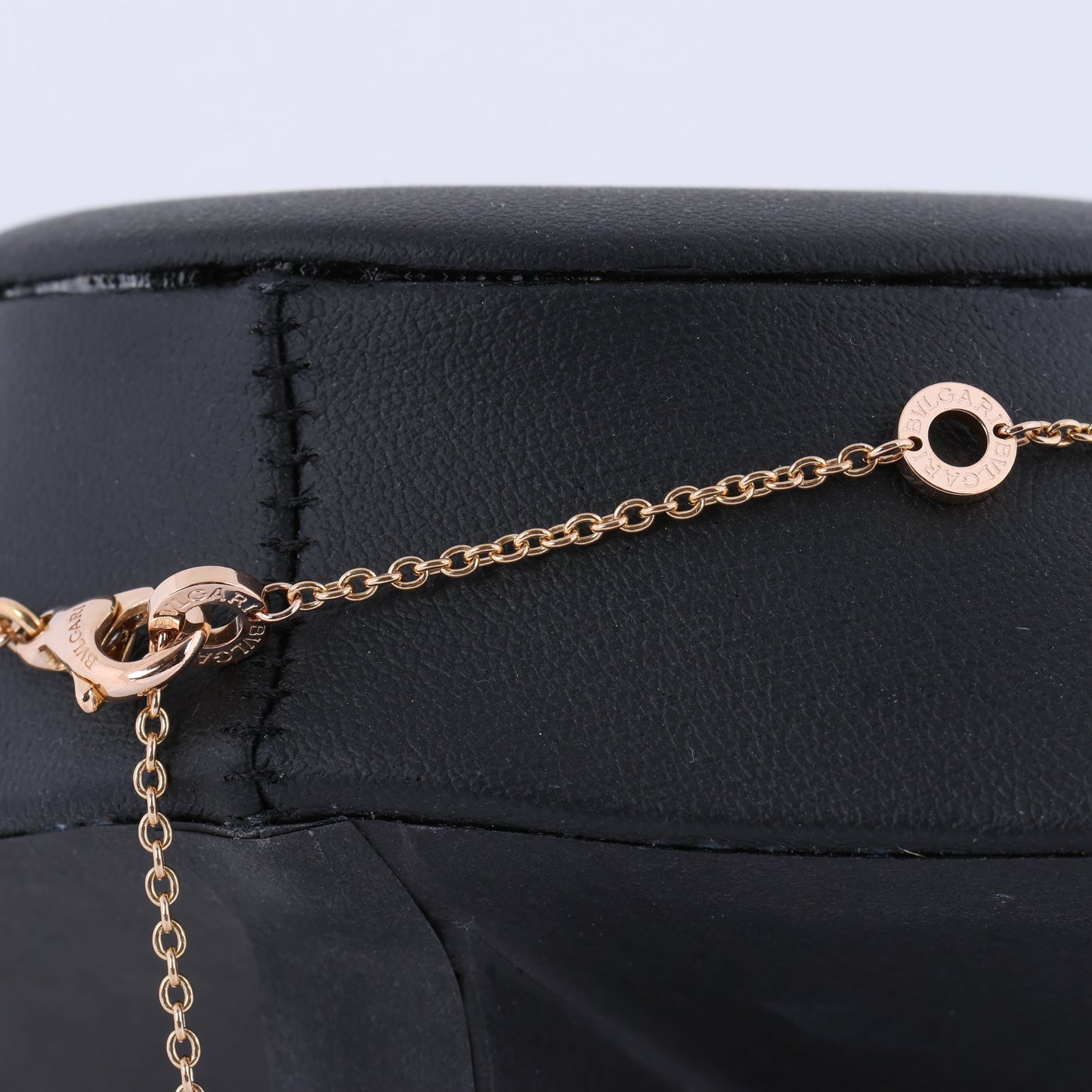 Bvlgari B.Zero 1 Halskette 750 (PG) × Keramik 12,1 g 346082