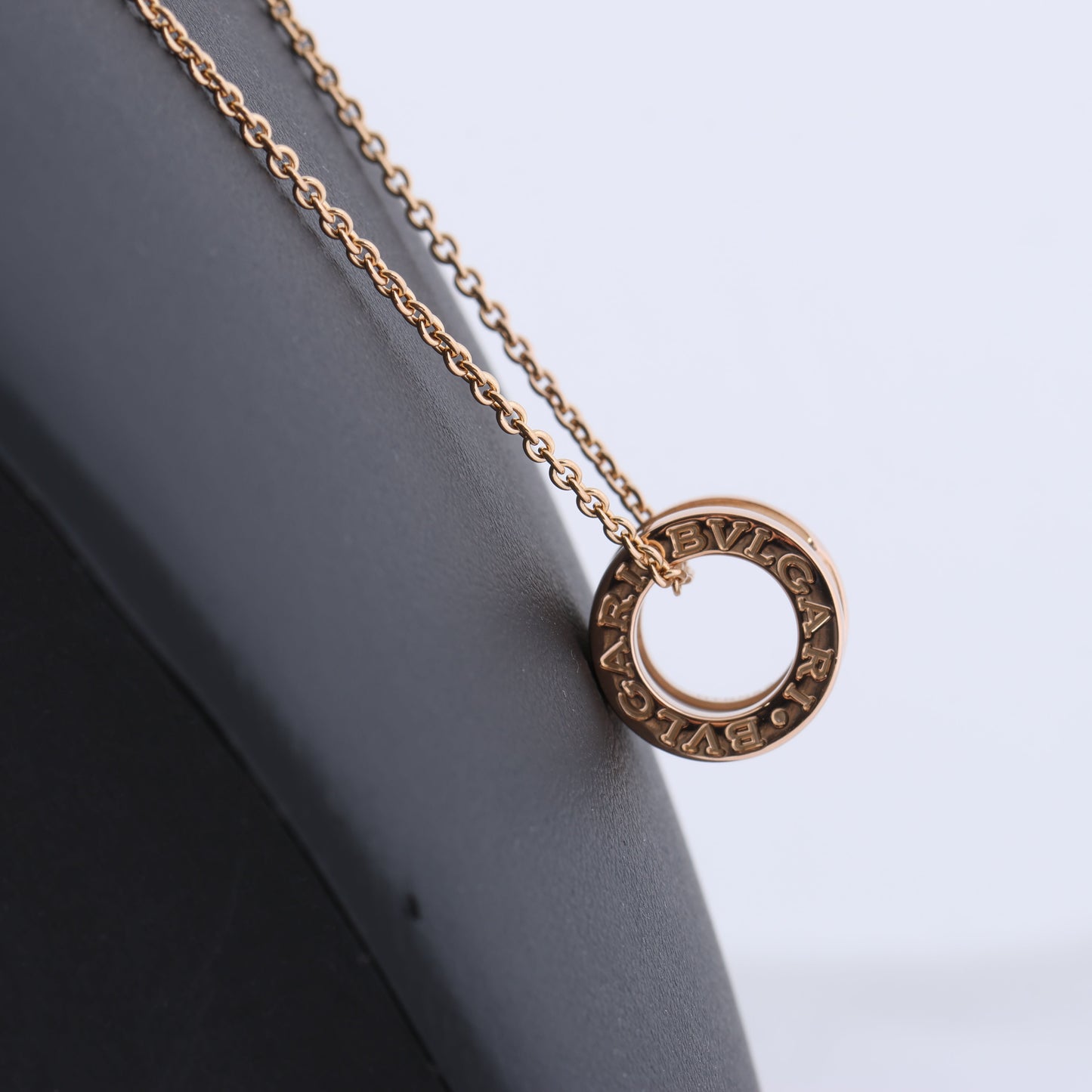 Bvlgari B.Zero 1 Halskette 750 (PG) × Keramik 12,1 g 346082