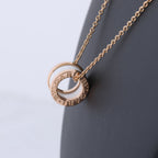 Bvlgari B.Zero 1 Necklace 750 (PG) × Ceramic 12.1g 346082