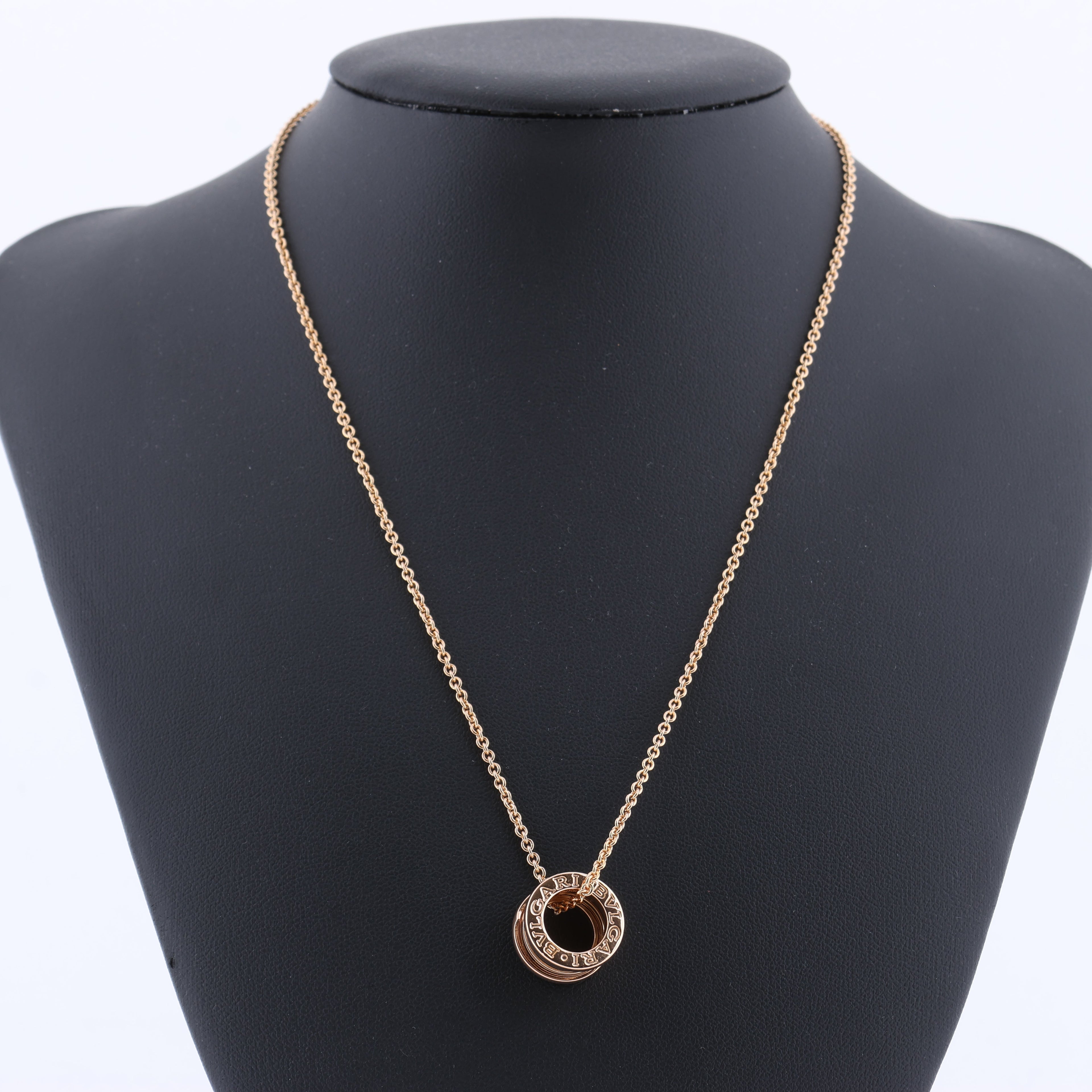 Bvlgari B.Zero 1 Necklace 750(PG) 13.9g