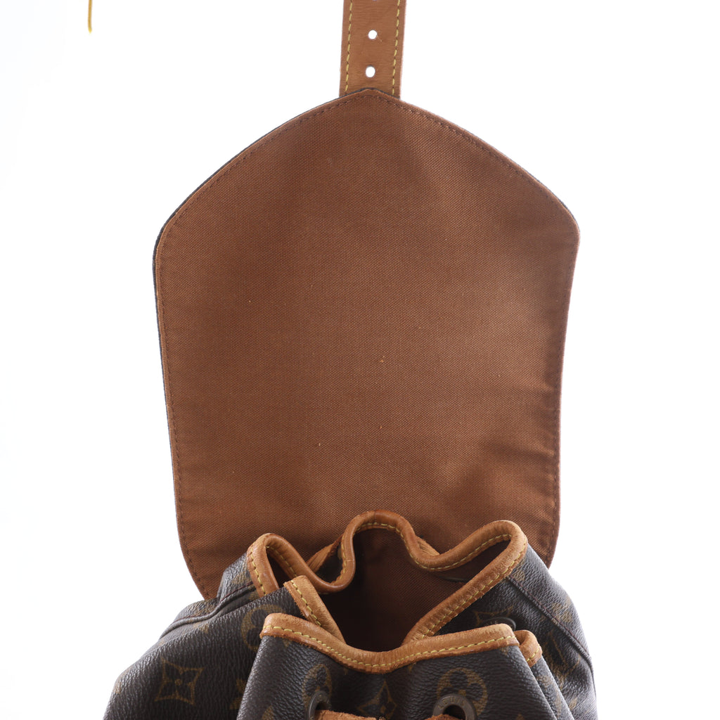 Louis Vuitton Montsouris GM Monogram Canvas Vintage Backpack in Brown M51135