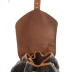 Louis Vuitton Montsouris GM Monogram Canvas Vintage Backpack in Brown M51135