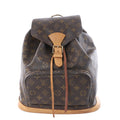 Louis Vuitton Montsouris GM Monogram Canvas Vintage Backpack in Brown M51135