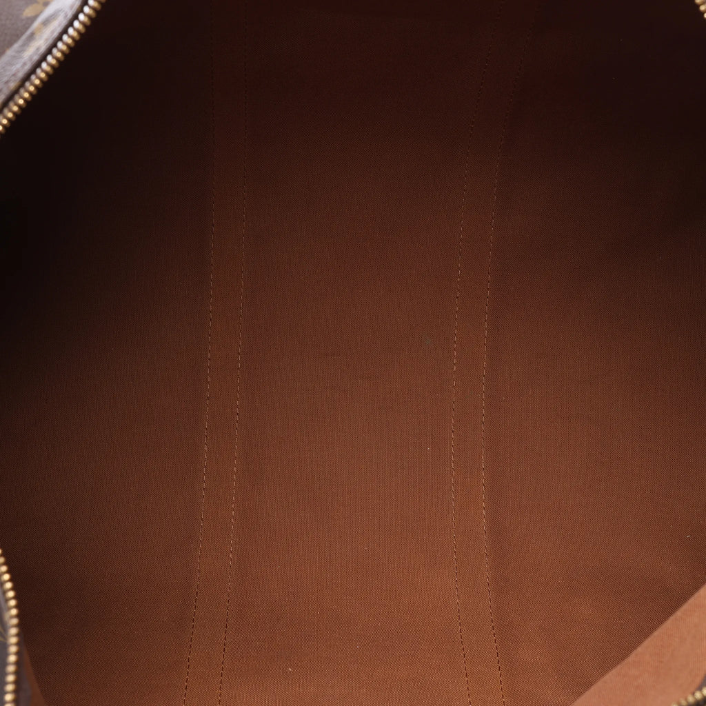 Louis Vuitton Keepall Bandoulière 60 Monogram Canvas Travel Bag in Brown M41412
