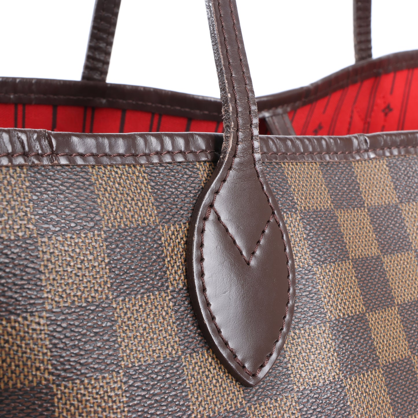 Louis Vuitton Damier Ebene Neverfull MM Shoulder Bag N51105