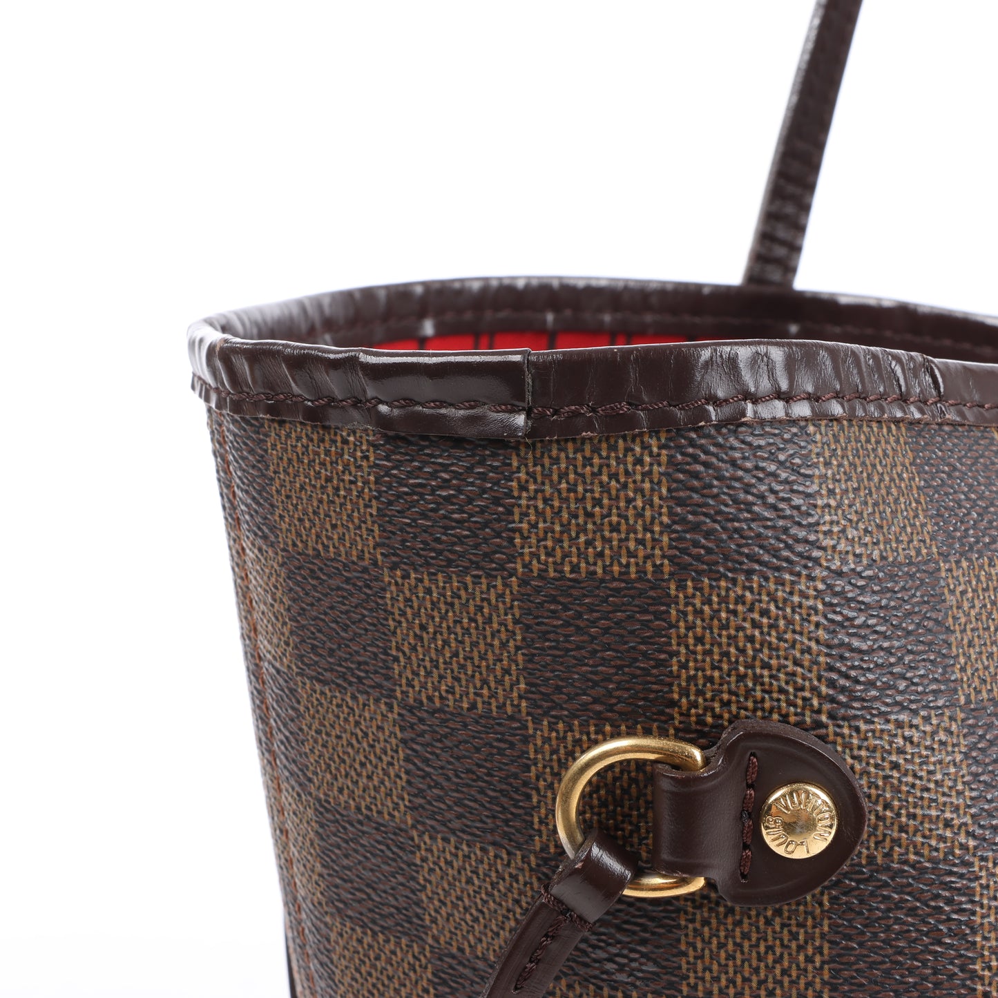 Louis Vuitton Damier Ebene Neverfull MM Shoulder Bag N51105