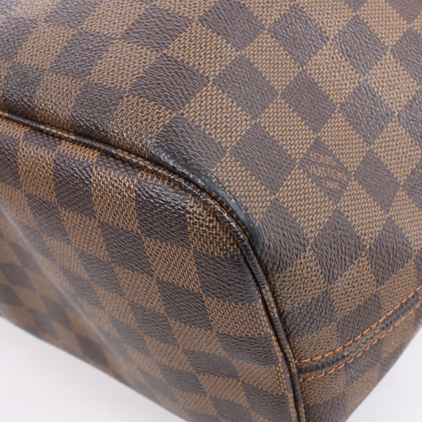Louis Vuitton Damier Ebene Neverfull MM Shoulder Bag N51105