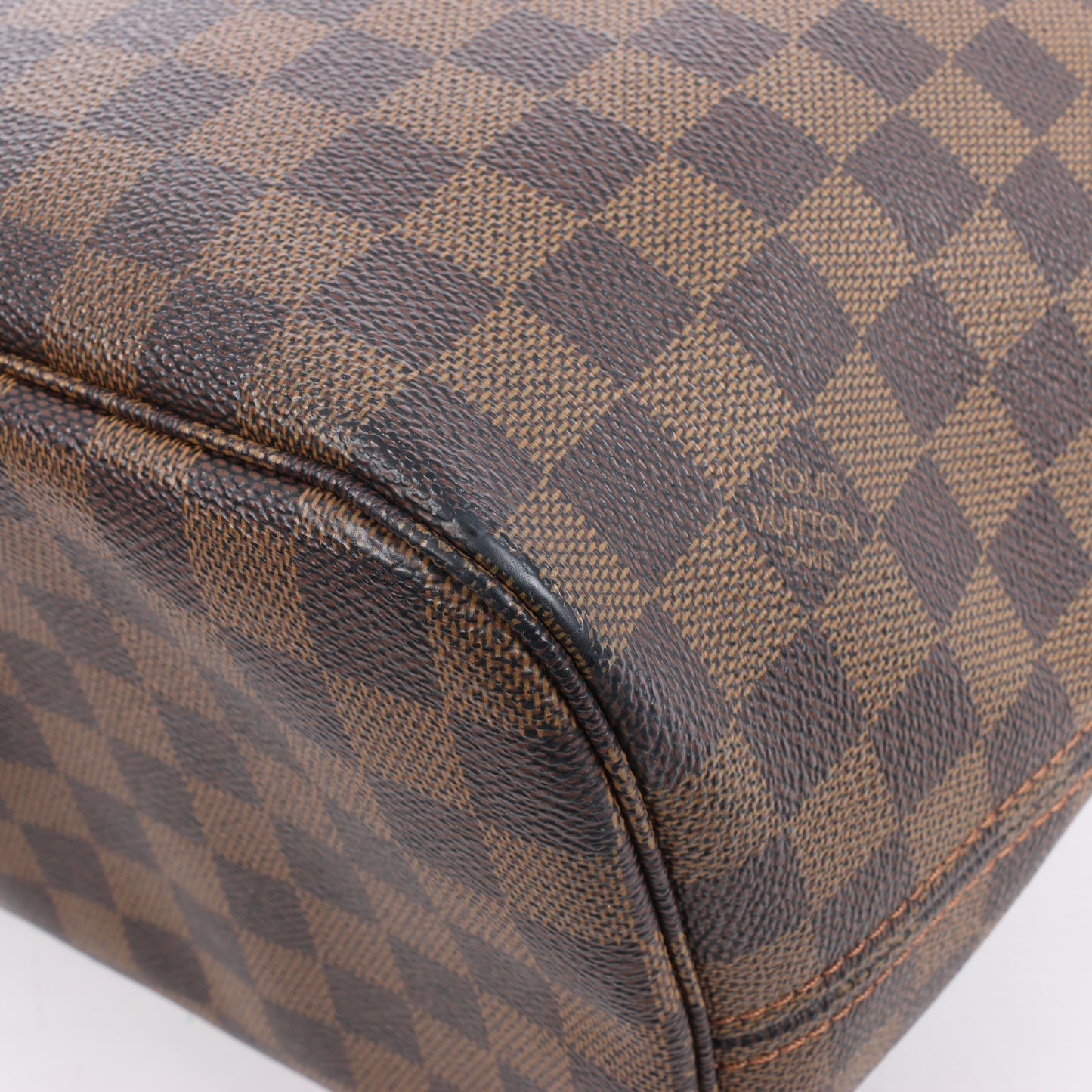 Louis Vuitton Damier Ebene Neverfull MM Shoulder Bag N51105