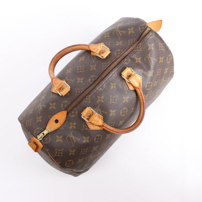 Louis Vuitton Monogram Speedy 35 Handbag M41524