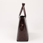 Louis Vuitton Monogram Vernis Wilshire MM Handbag in Amarante