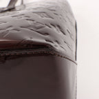 Louis Vuitton Monogram Vernis Wilshire MM Handbag in Amarante