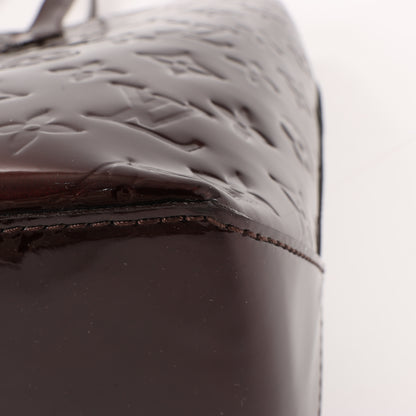 Louis Vuitton Monogram Vernis Wilshire MM Handbag in Amarante
