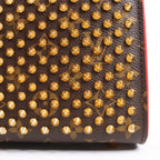 Louis Vuitton x Christian Louboutin Monogram Iconoclast Handbag in Brown x Red M41234