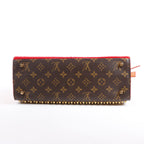 Louis Vuitton x Christian Louboutin Monogram Iconoclast Handbag in Brown x Red M41234