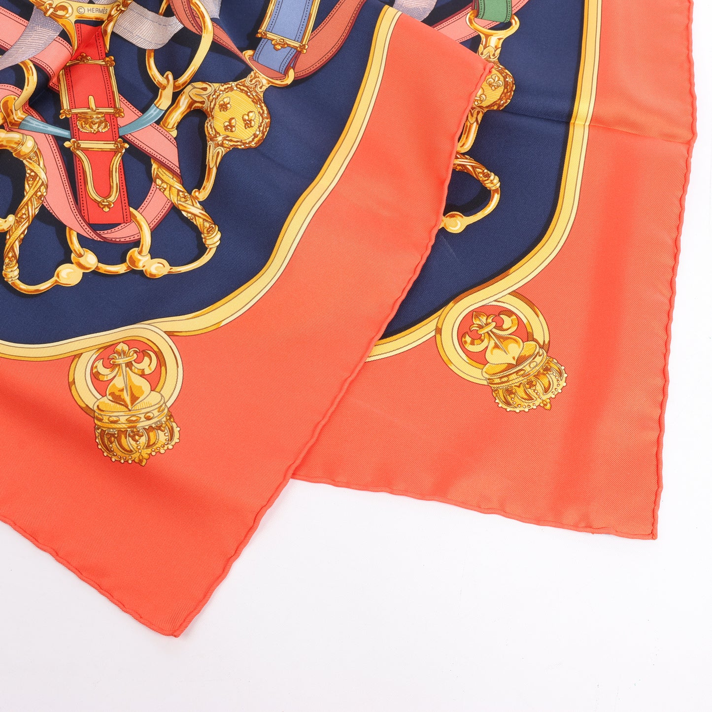Hermès Carré 90 "Cavalcador" Silk Scarf