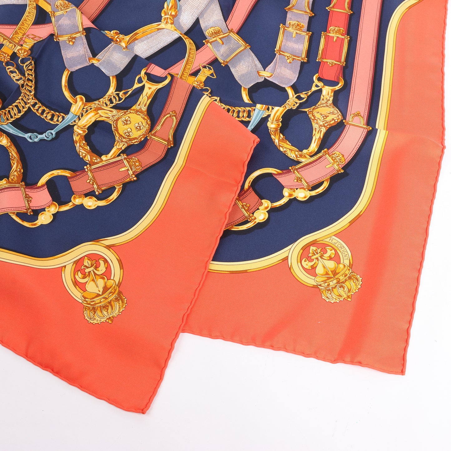 Hermès Carré 90 "Cavalcador" Silk Scarf