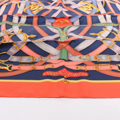 Hermès Carré 90 "Cavalcador" Silk Scarf