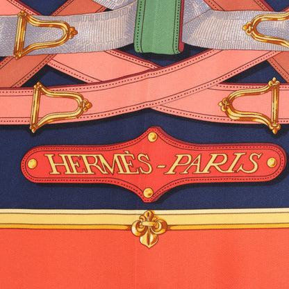 Hermès Carré 90 "Cavalcador" Silk Scarf