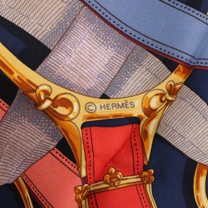 Hermès Carré 90 "Cavalcador" Silk Scarf