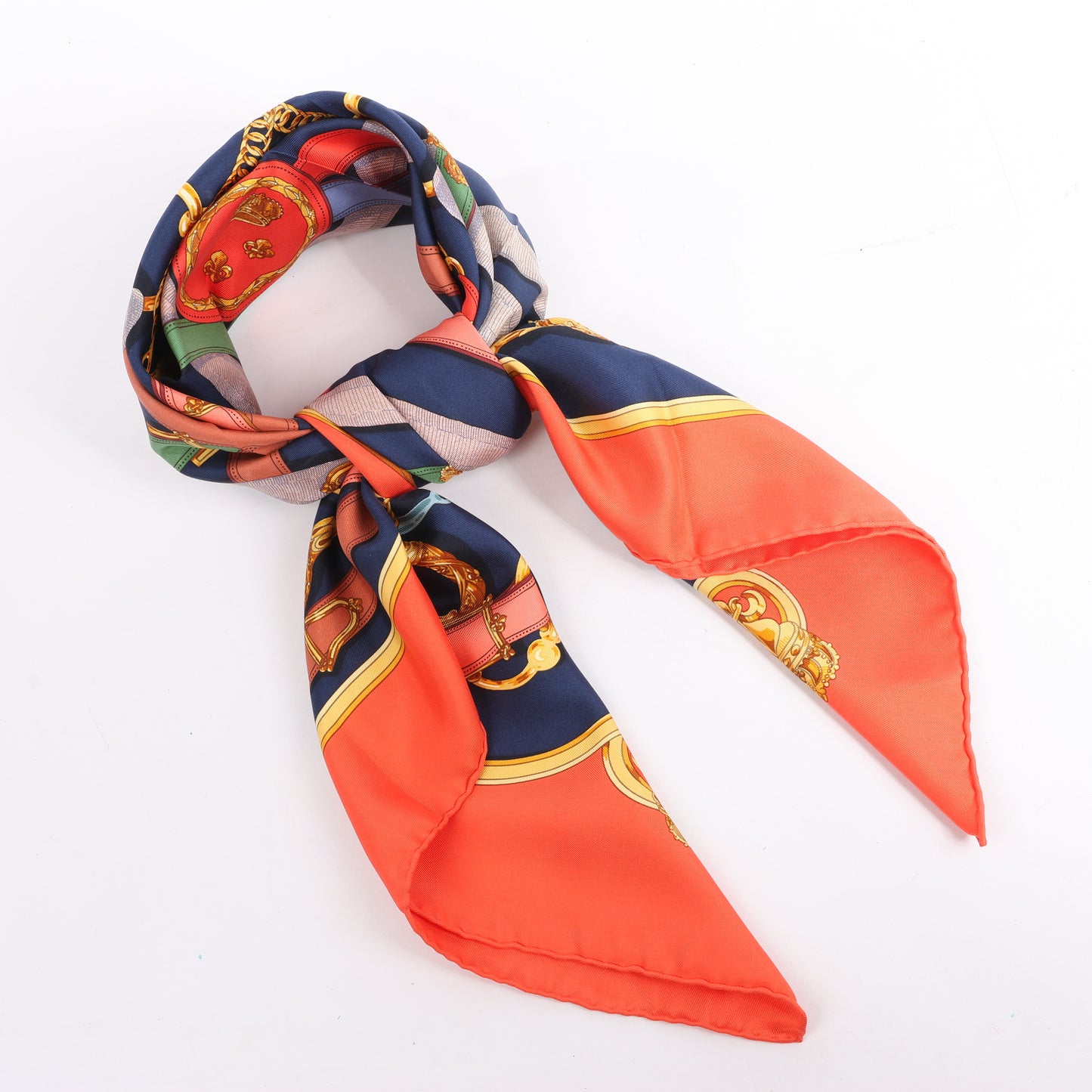 Hermès Carré 90 "Cavalcador" Silk Scarf