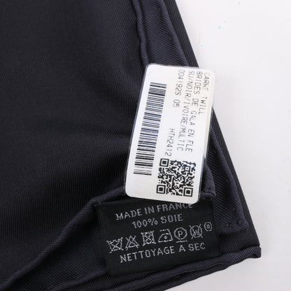 Hermès Carré 90 "BRIDES DE GALA EN FLEUR" Silk Scarf