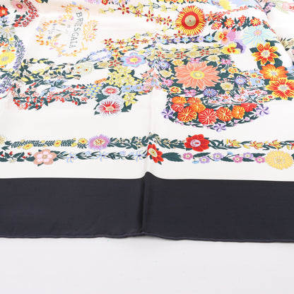 Hermès Carré 90 "BRIDES DE GALA EN FLEUR" Silk Scarf