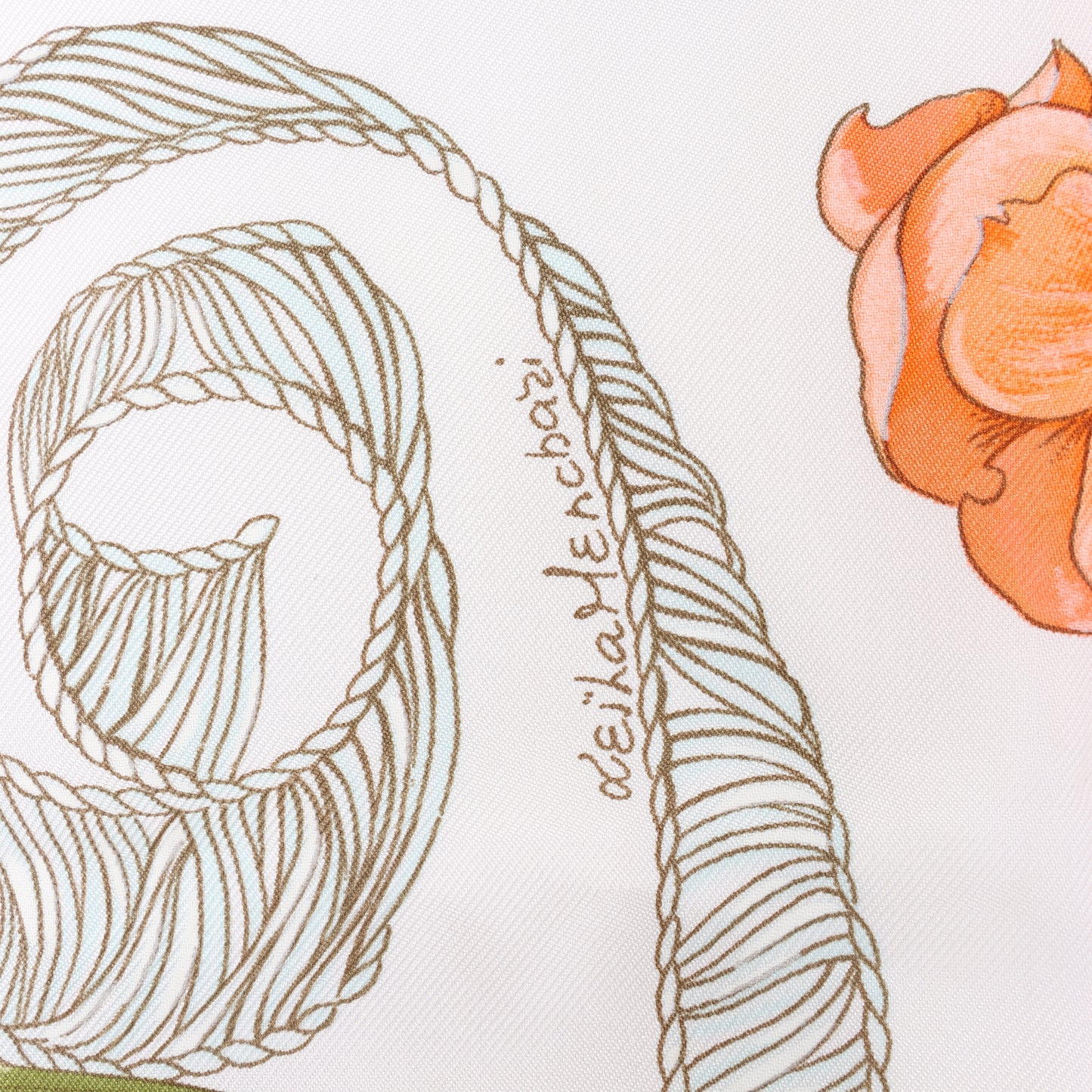 Hermès Carré 90 "Regina" Silk Scarf