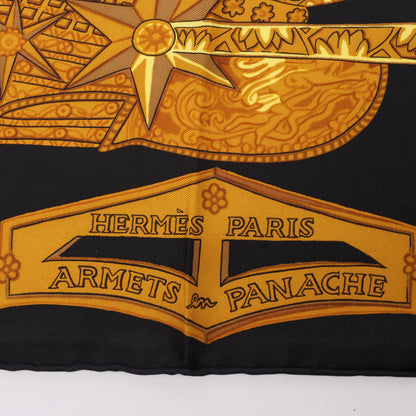 Hermès Carré 90 "ARMETS en PANACHE" Silk Scarf