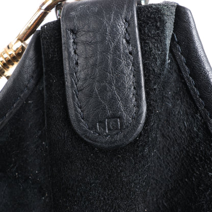 Hermes Evelyne 1 33 GM Taurillon Clemence Black Silver Metal Fittings G:2003