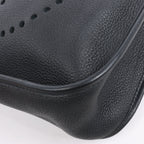 Hermes Evelyne 1 33 GM Taurillon Clemence Black Silver Metal Fittings G:2003