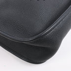 Hermes Evelyne 1 33 GM Taurillon Clemence Black Silver Metal Fittings G:2003