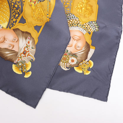 Hermès Carré 90 "Maharajas" Silk Scarf