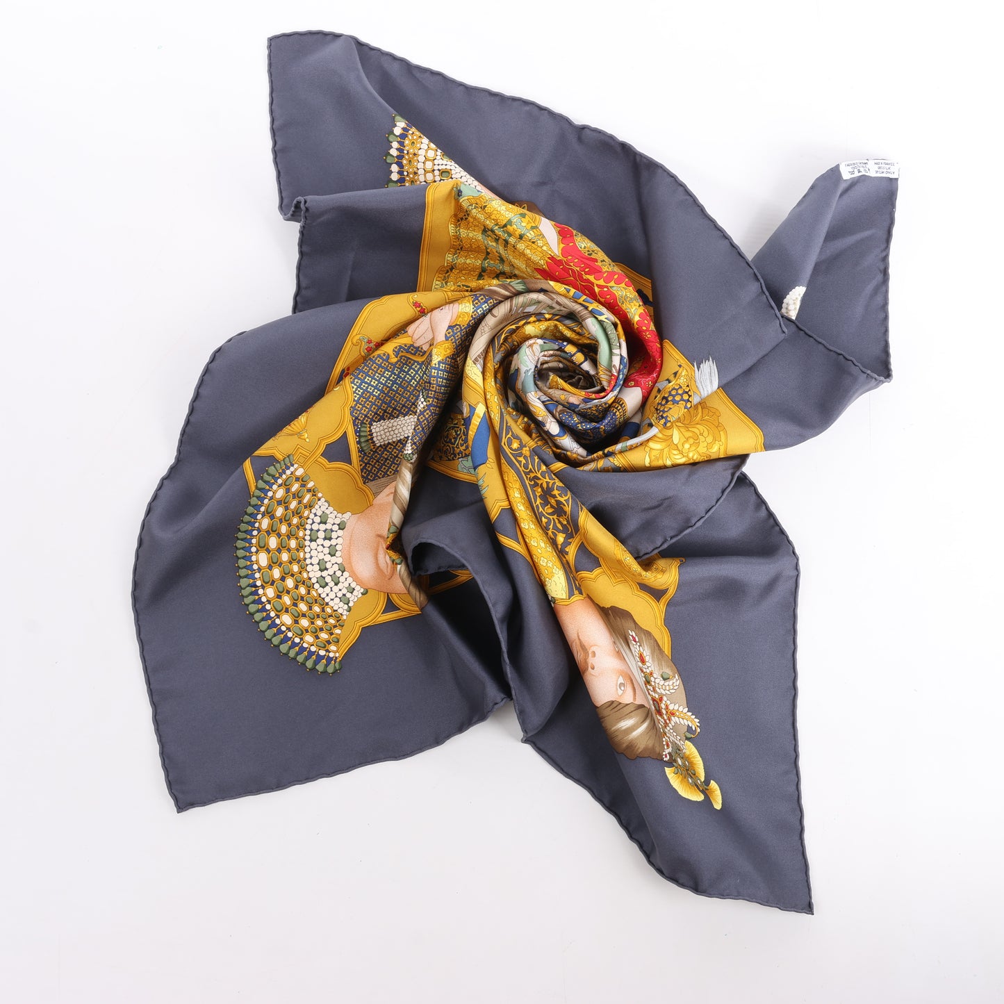 Hermès Carré 90 "Maharajas" Silk Scarf