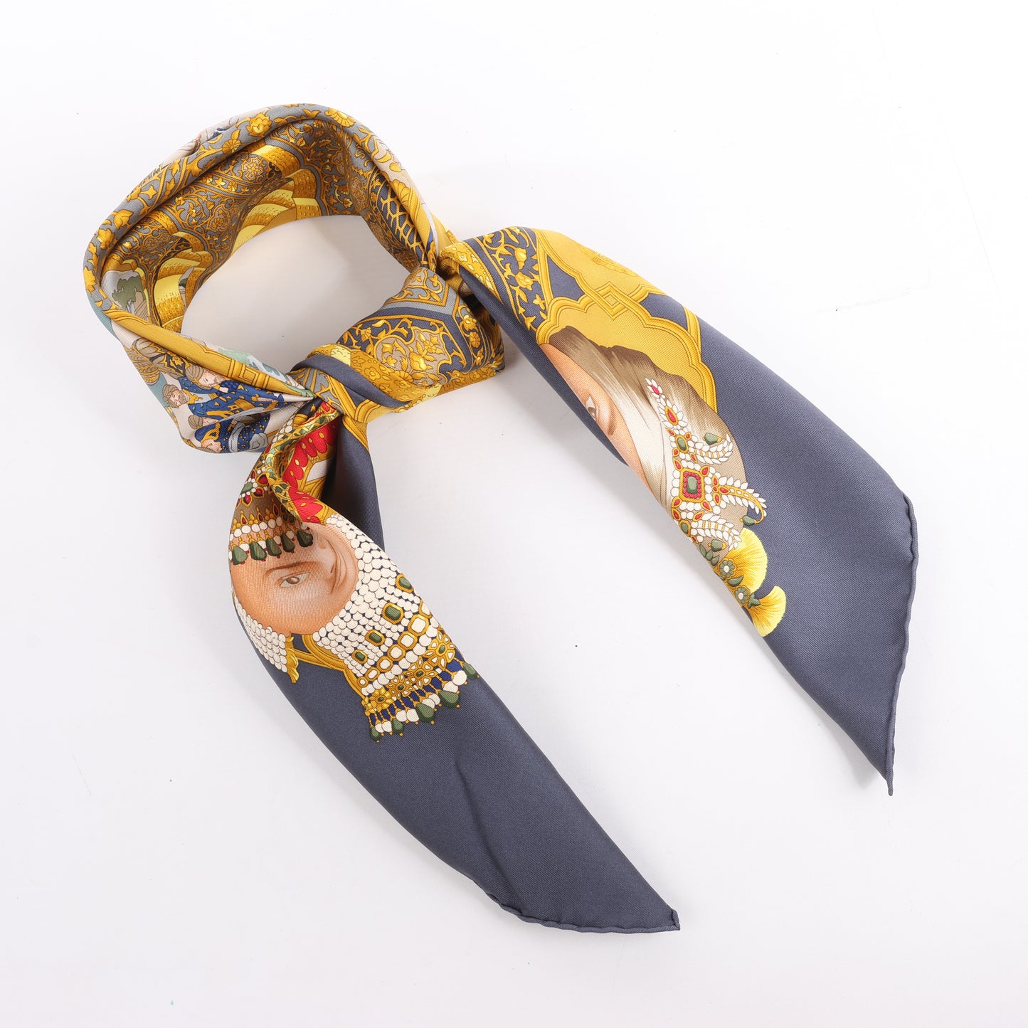 Hermès Carré 90 "Maharajas" Silk Scarf