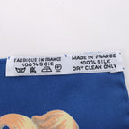 Hermès Carré 90 "LVDOVICVS MAGNVS" Silk Scarf