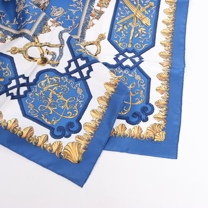 Hermès Carré 90 "LVDOVICVS MAGNVS" Silk Scarf
