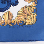 Hermès Carré 90 "LVDOVICVS MAGNVS" Silk Scarf
