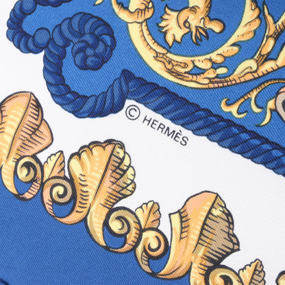 Hermès Carré 90 "LVDOVICVS MAGNVS" Silk Scarf