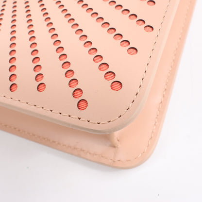 Sac à bandoulière BVLGARI Serpenti en cuir rose